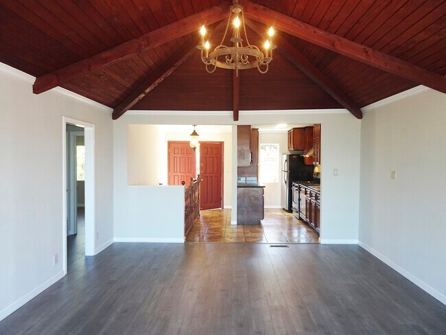 Living/Dining Room Facing Front - 2043 Altamont Rd
