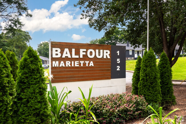 Entrance Sign - Balfour Marietta