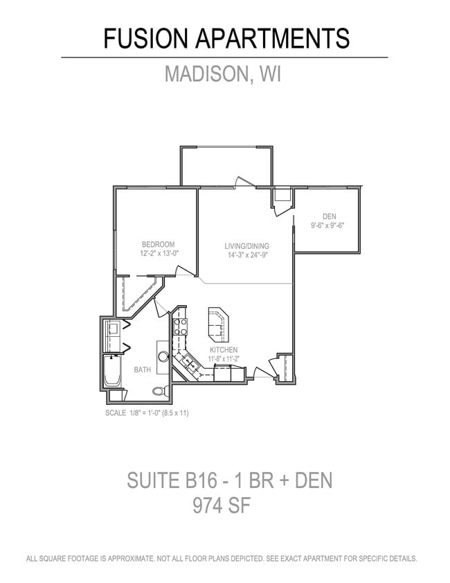 Floorplan - Fusion at 841