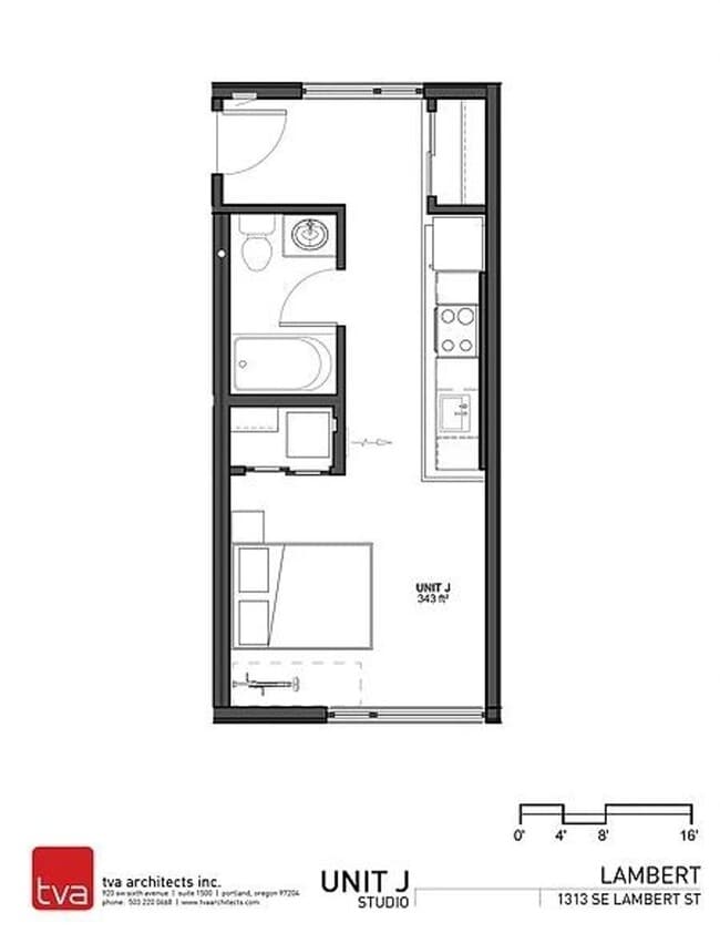 Building Photo - Sellwood 3rd Floor-Studio w W/D Ready Late...