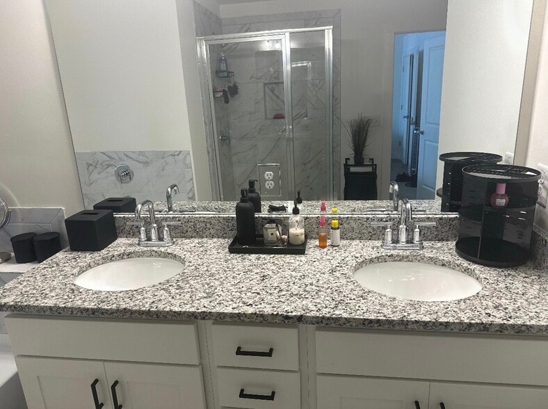 Master Bathroom plunge tub & shower - 5371 Radford Loop