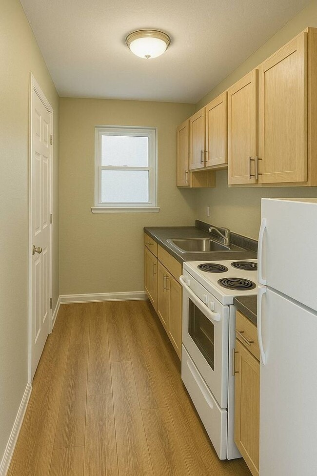 Building Photo - Updated 1-brm home - huge living room, brand new flooring, washer/dryer, new kitchen, new bathroo...