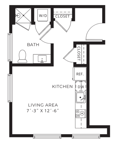 The Broadway - Midland Lofts