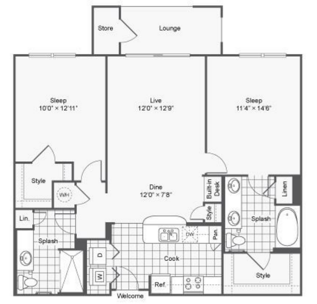 Floorplan - The Ren