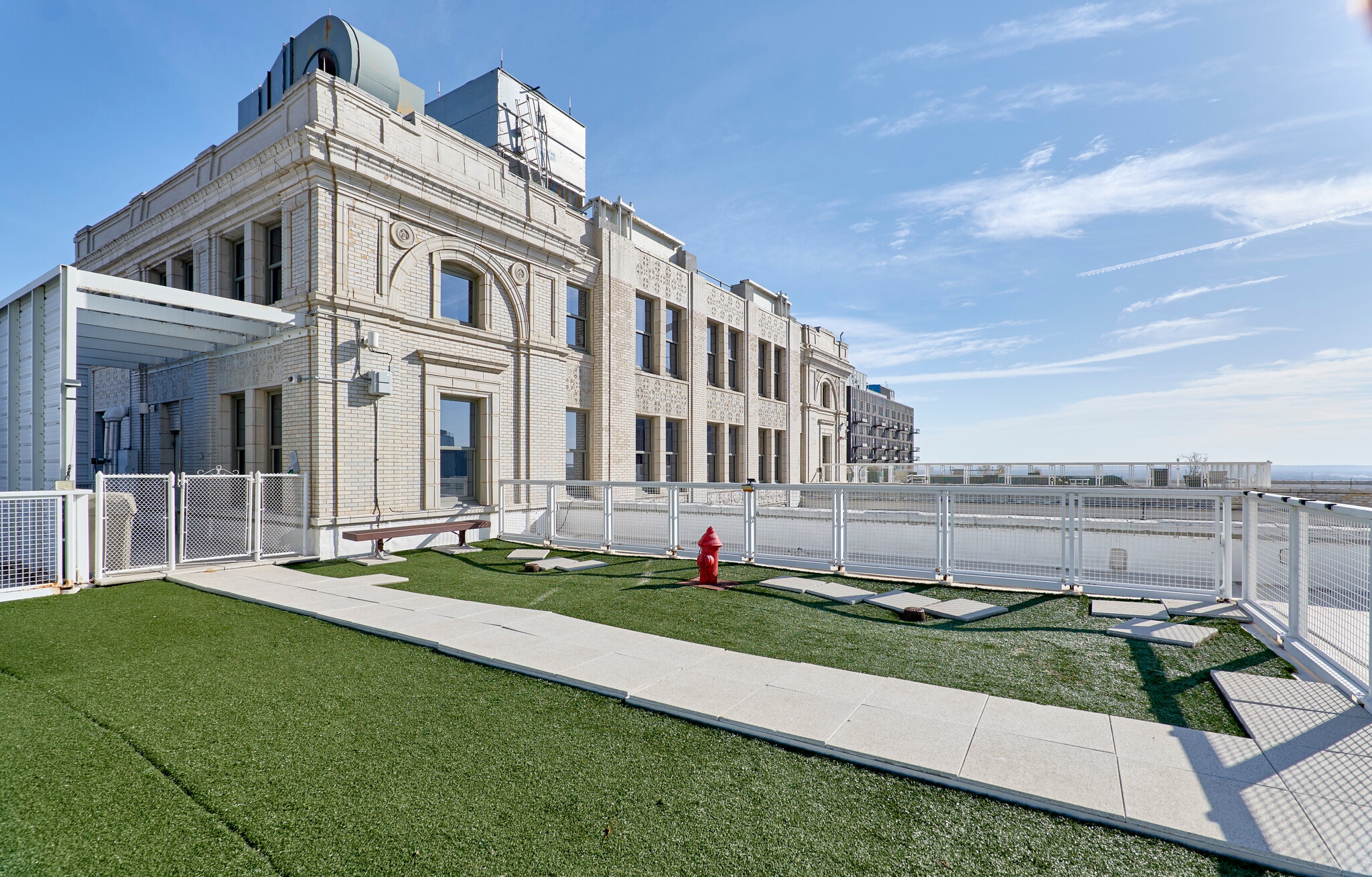 Rooftop Dog area - 314 N Broadway