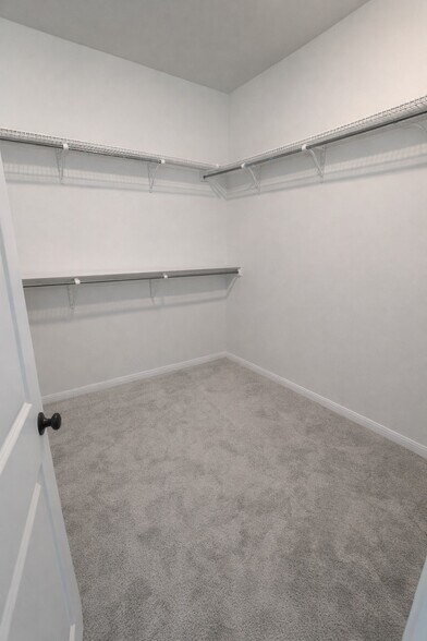 Walk-in master closet. - 517 Moonlit Stream Pass