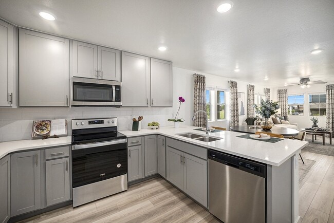 High Efficiency Stainless Steel Appliances - The Cottages at Erie Commons