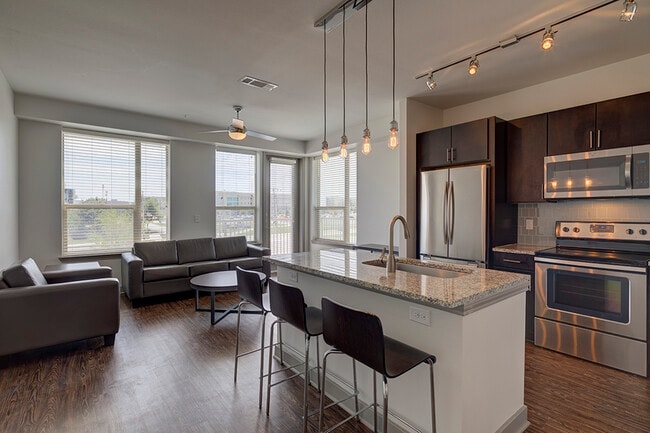 Kepler - Kitchen / Living Area - Northside Apartments