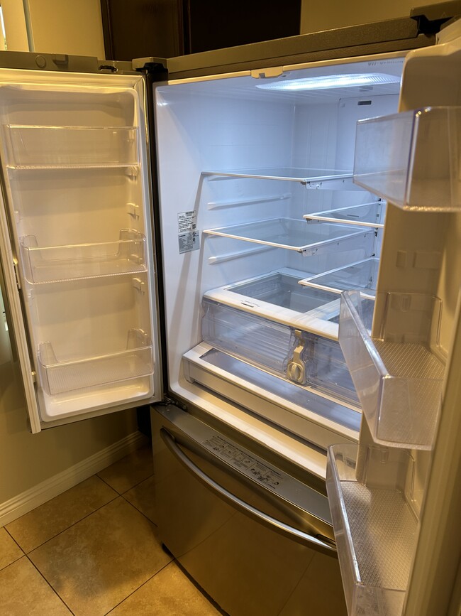 New Stainless Steel Refrigerator - 837 E Santa Anita Ave