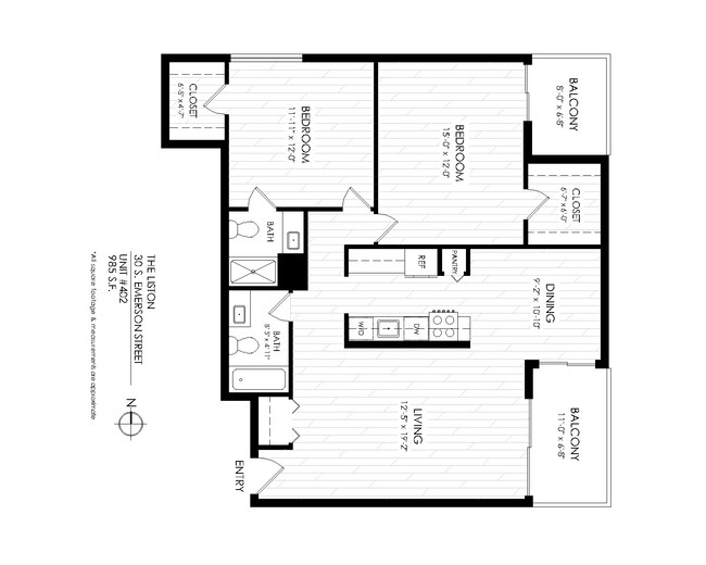 Floorplan - The Liston
