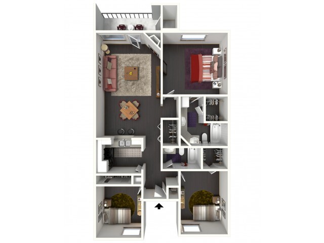 Floorplan - Westmount Place Apartments