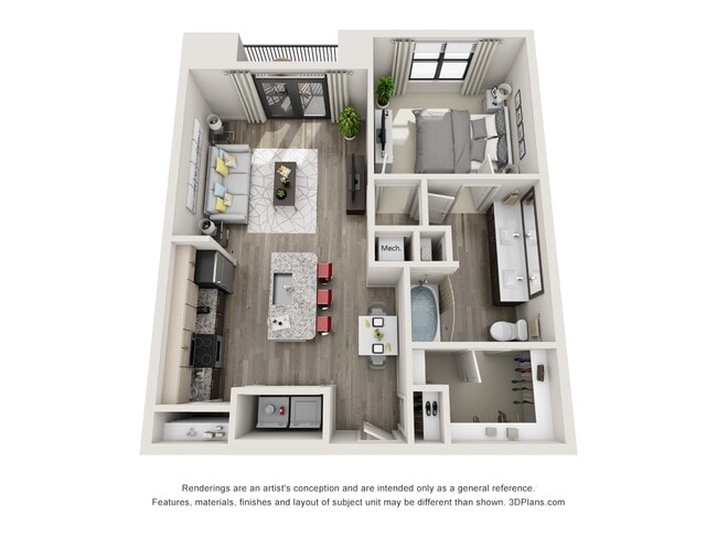 Floorplan - The Mallory Eastside