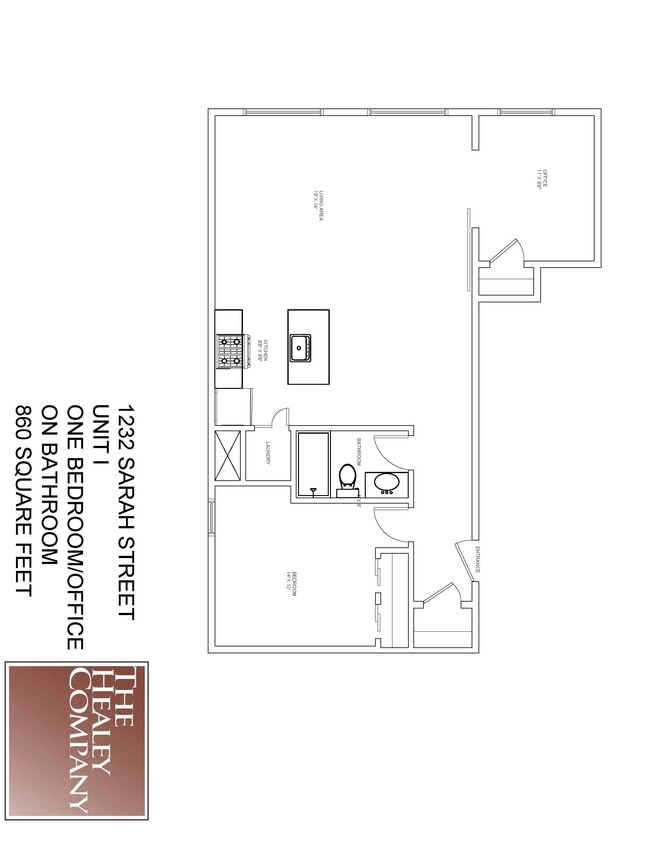 Floorplan - 1232 Sarah St