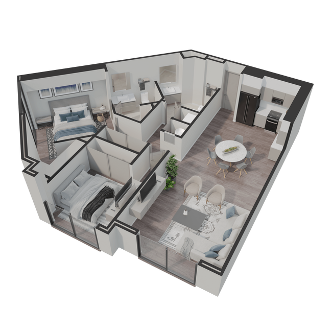 Floorplan - The Arcadian