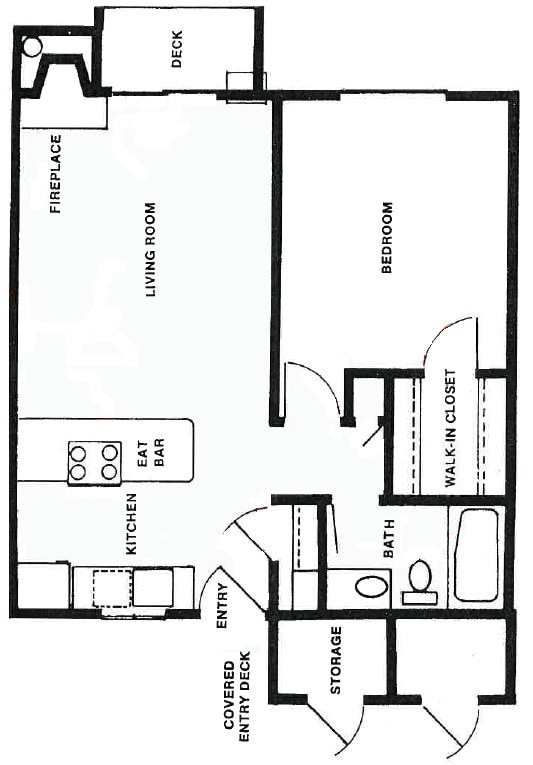 1 Bed 1 Bath - University Village Apartments