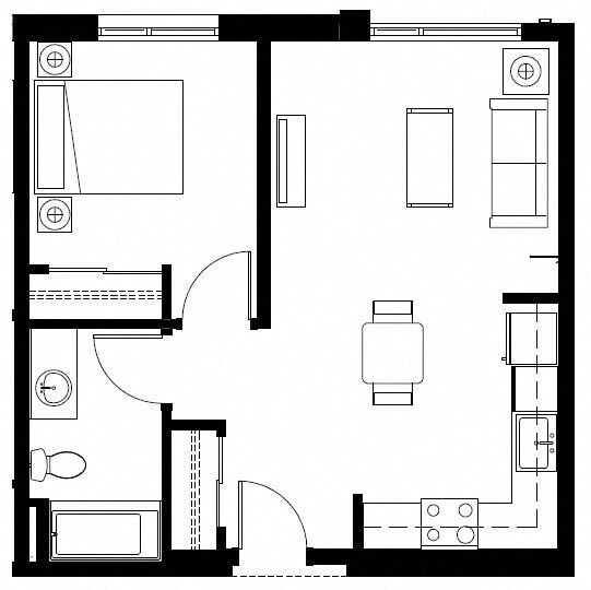 Floorplan - Woody Guthrie Place
