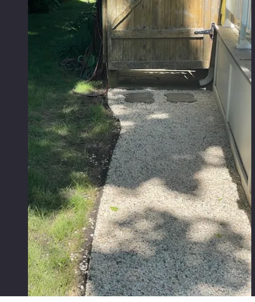 Outdoor wood shower - 80 Wyckoff Ave