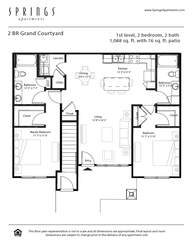 Floorplan - Springs at Red Mountain