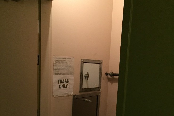 Trash chute in each floor - 811 S Lytle St