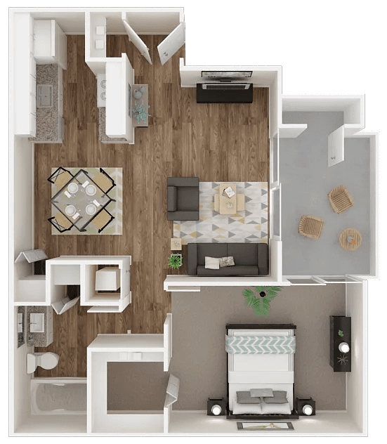 Floorplan - Glenbrook Apartments