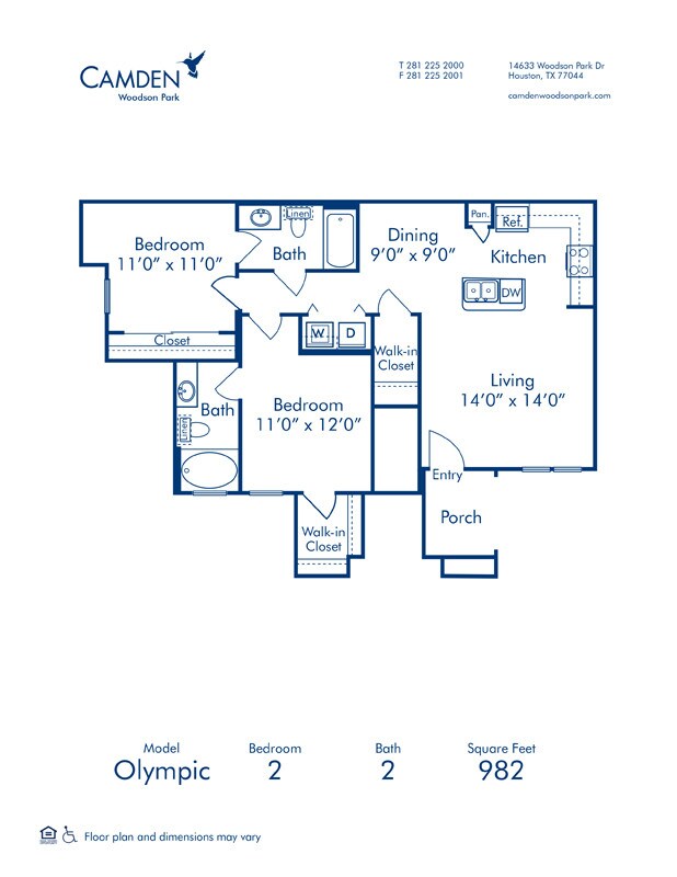 Floorplan - Camden Woodson Park