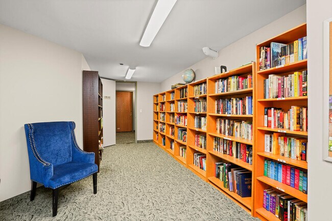 Hidden gem - library on 2nd floor. - 50 E Hartsdale Ave