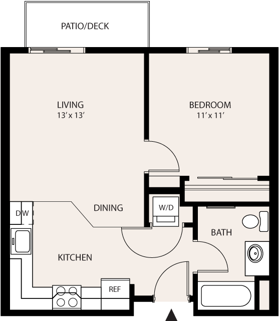 Floorplan - Reserve at Everett for 55+ Active Seniors
