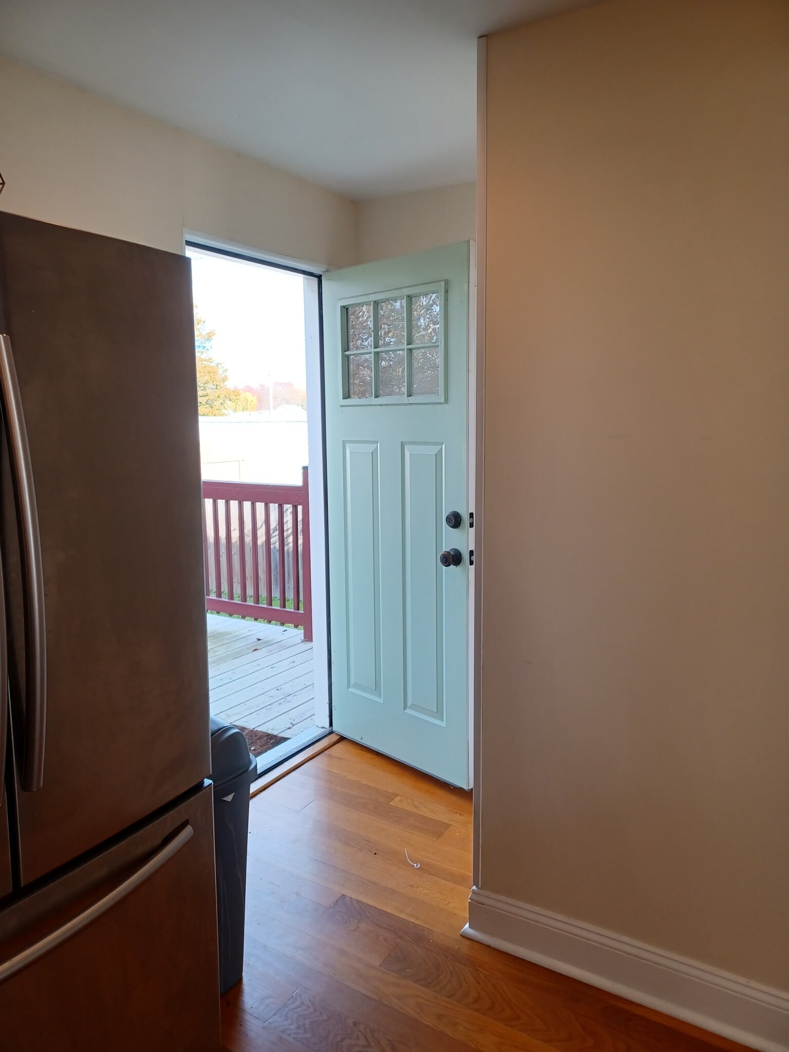Backdoor to deck - 7310 Bay Front Rd