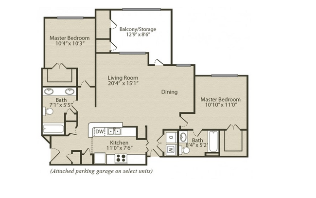 Floorplan - Retreat at River Park