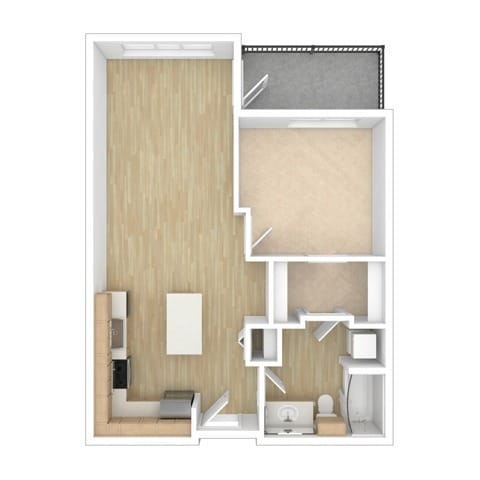 Floorplan - The Noble Apartments