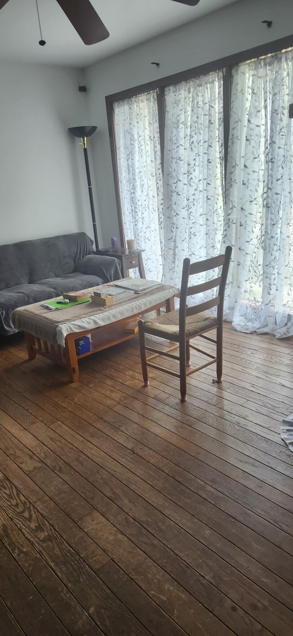 Cozy couch/bed in livingroom - 2116 Thaler Ave
