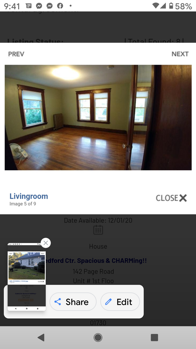 Living room, hardwood throughout - 142 Page Rd