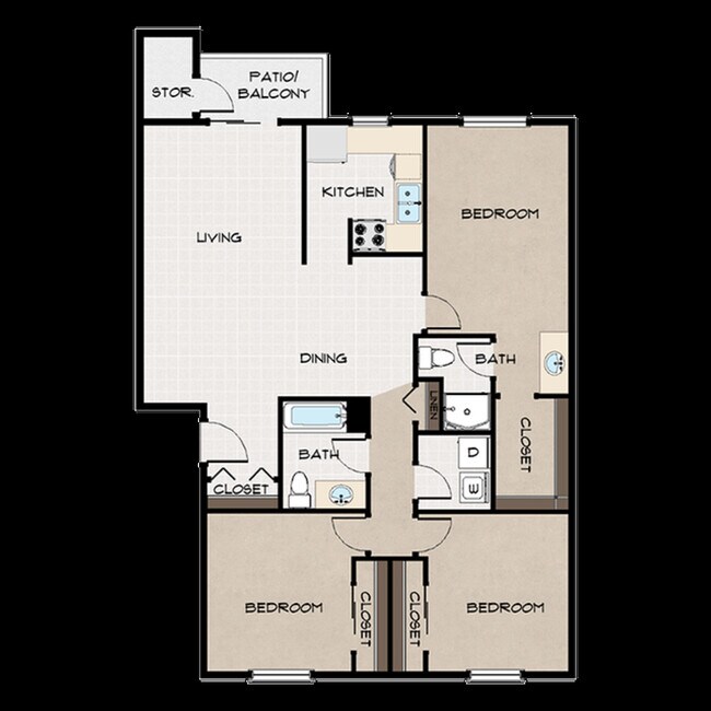 Floorplan - Ascent at South Hill