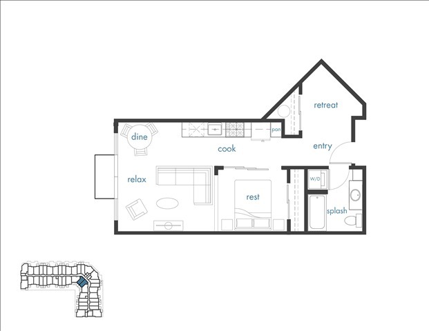 Floorplan - The Platform Apartments