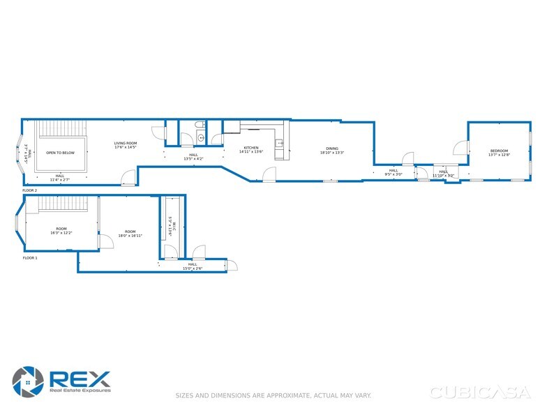 2D Floor Plan - 836 Park Ave