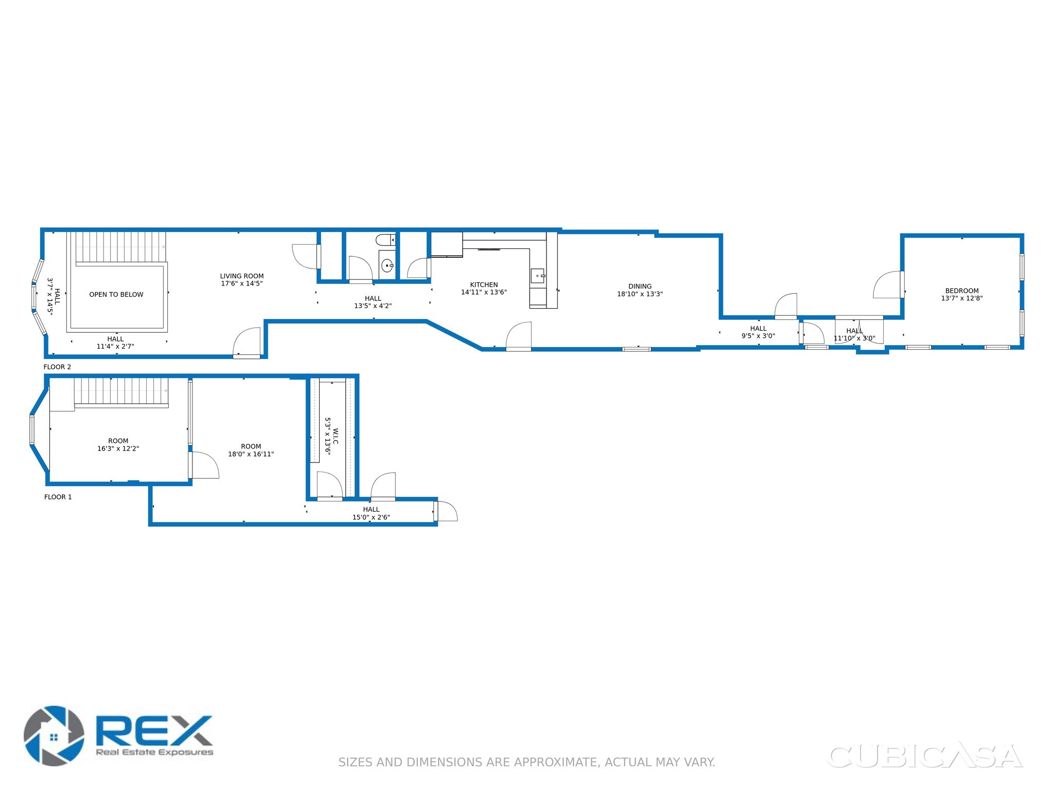 2D Floor Plan - 836 Park Ave