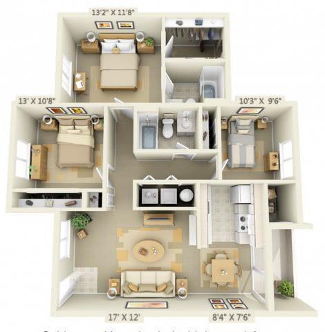 Floorplan - Elmonica Court