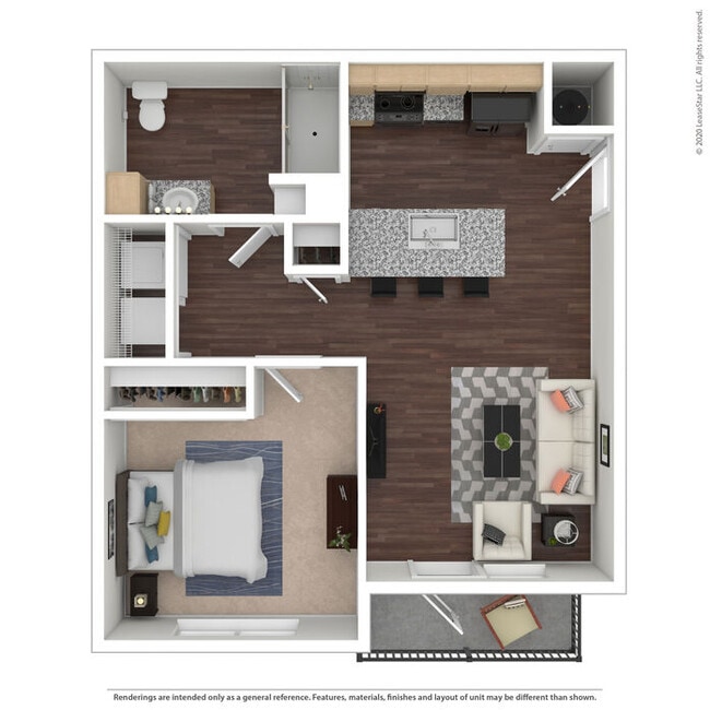 Floorplan - The Piedmont Apartments