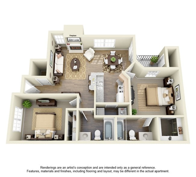B1 - Bentley Place Apartments