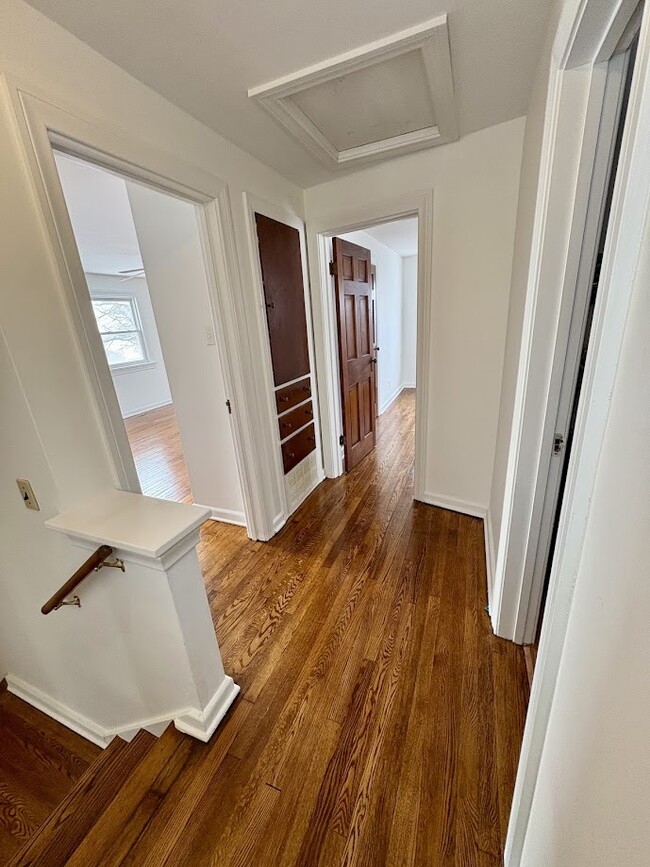 Upstairs hall with built in cabinets - 1314 Margaret Ave