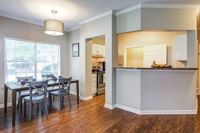 Kitchen and Dining Area - Reflections on Sweetwater Apartments