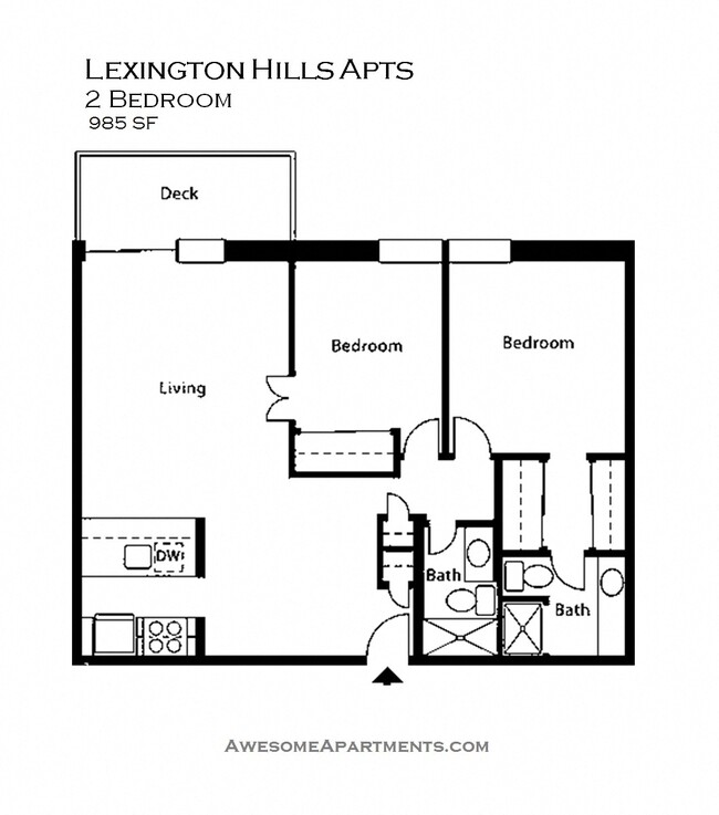 Floorplan - Lexington Hills Apartments