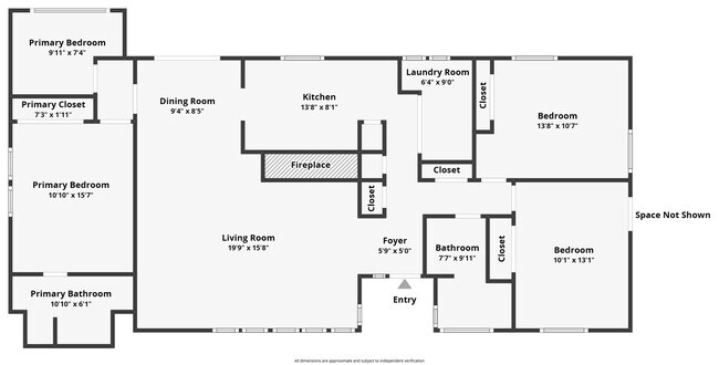 Building Photo - Updated Ranch with Large Fenced Yard, Tucked Off Walker Road~ Gas Fireplace~ Great Natural Light~...