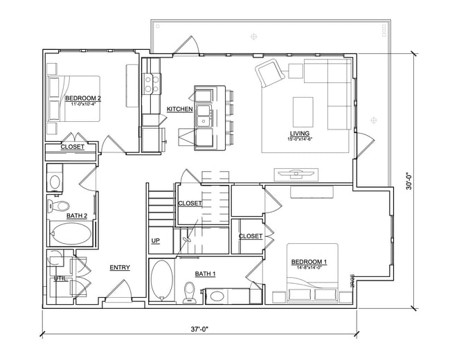 Floorplan - Magnolia at West Lemmon