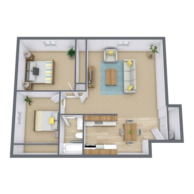 Floorplan - Oak Court