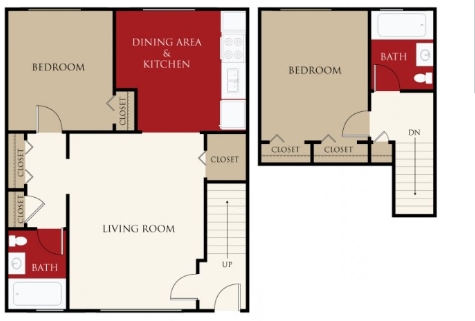 2BR/2BA - Washington Dodd