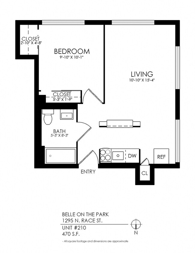 Floorplan - Belle on the Park