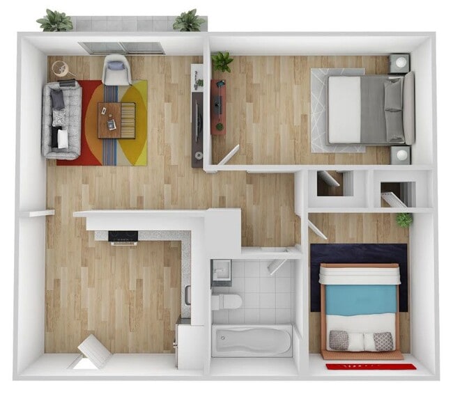 Floorplan - Caya Apartments