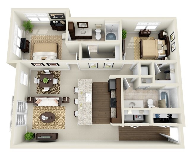 Floorplan - ZZZFountains at Mooresville Town Square