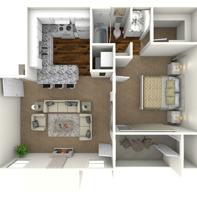 Floorplan - Hawke Apartment Homes